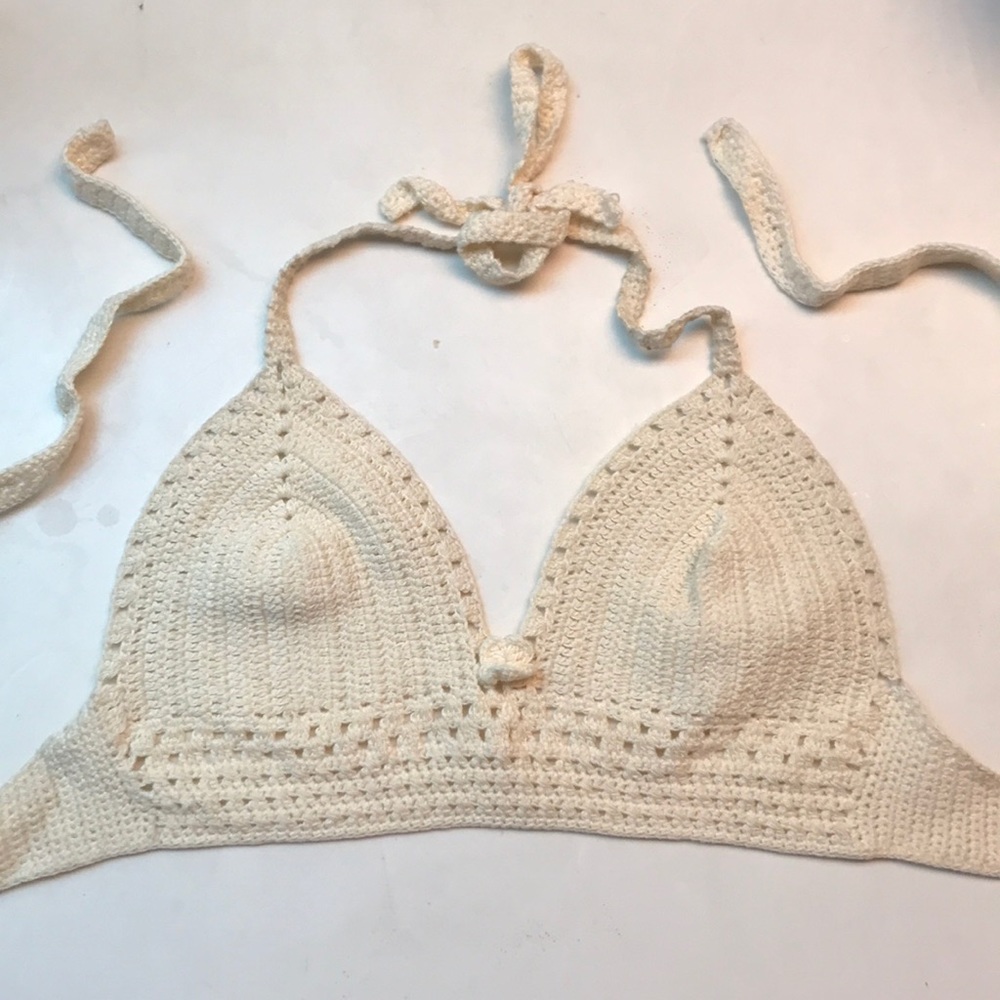 Crochet bralette